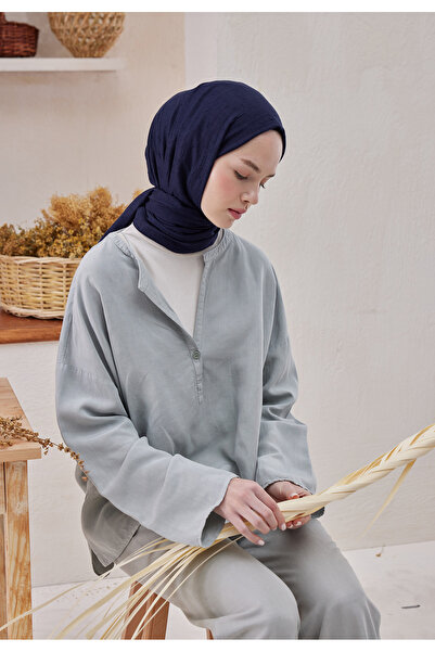 Freshscarfs Bambu Şal Lacivert