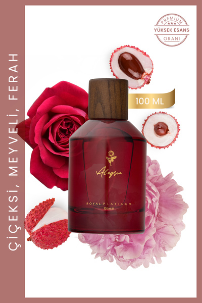 Royal Platinum Alegria 100 Ml Kadın Niche Parfüm Gül Meyve Vanilya