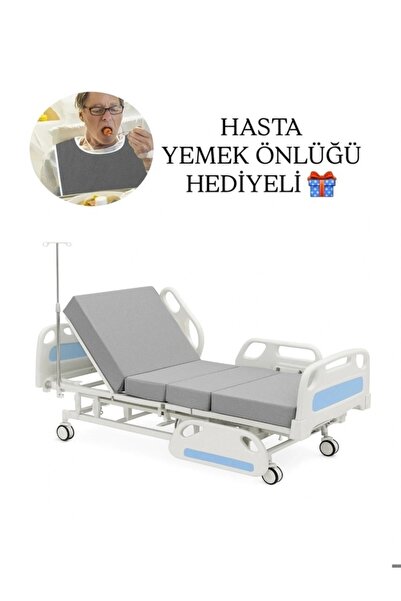 VİSCOMET Sağlıklı Bir Yaşam VİSCOMET TELA KUMAŞ HASTANE YATAĞI 90X190X14 CM