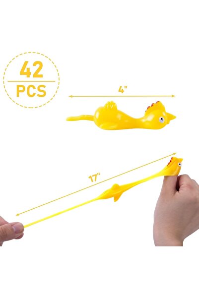 Arabest 30-Pack Slingshot Chicken Toy, Stretchy Flying Flick Chickens for Eas...