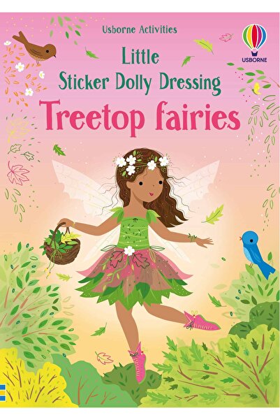Usborne Carte pentru copii Usborne, Little Sticker Dolly Dressing: Treetop Fa...