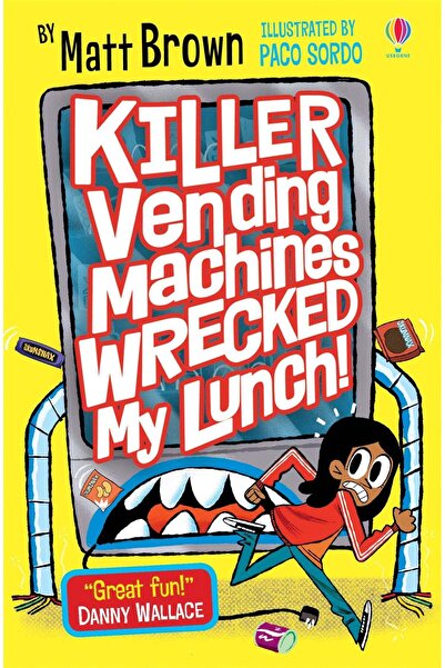 Usborne Children's book, Usborne, Killer Vending Machines Wrecked My Lunch, 9...