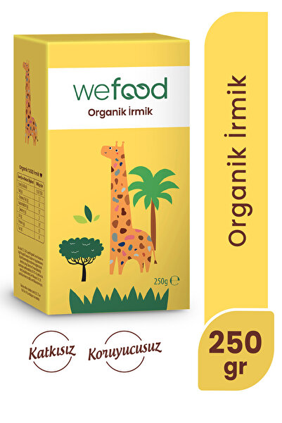 Wefood Kids Organik Irmik ( Bebek Irmiği 250 gr ) 8683347030545