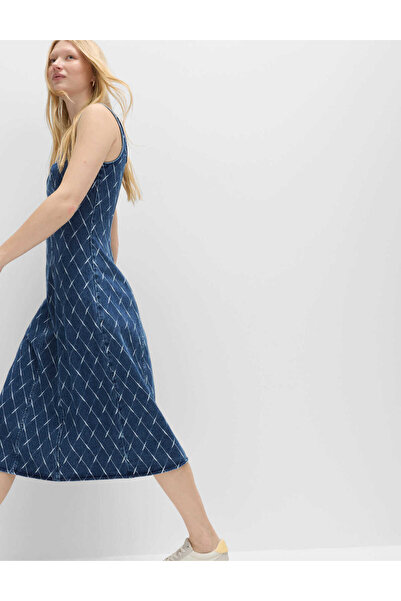 Marks & Spencer Denim Midi Elbise