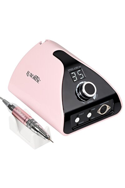 LUXORISE Mașină de unghii profesională Energy Elite - LUXORISE, 35.000 RPM, Roz