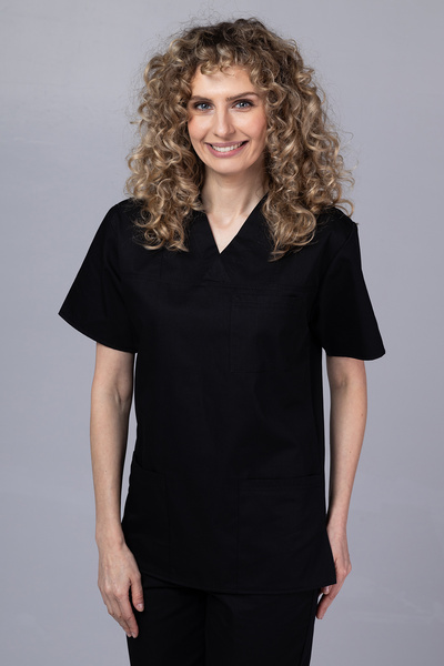 tag Uniformă medicală pentru femei New ClassIQ, cămașă și pantaloni, bleumari...