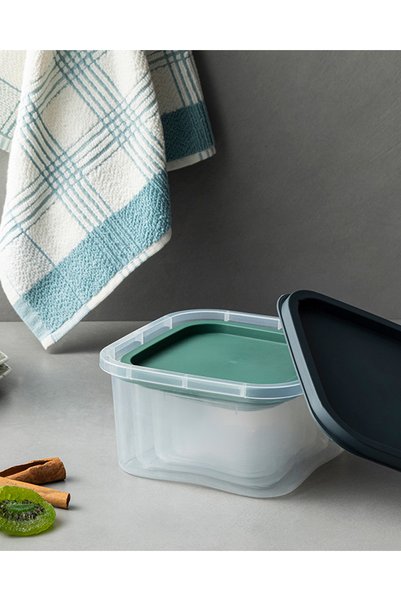English Home Keep Me 5-Piece Plastic Storage Container Green