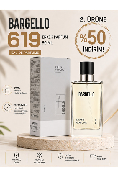 Bargello ERKEK PARFÜM 619 ORİENTAL 50 ML EDP 8691841304558