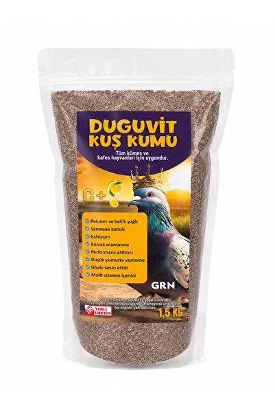 güvercindünyası Duguvit Güvercin MineraL Kuş Kumu 1,5 Kg