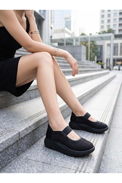 Nesil Shoes Conf 212 Black Stone anatomski ženski patike