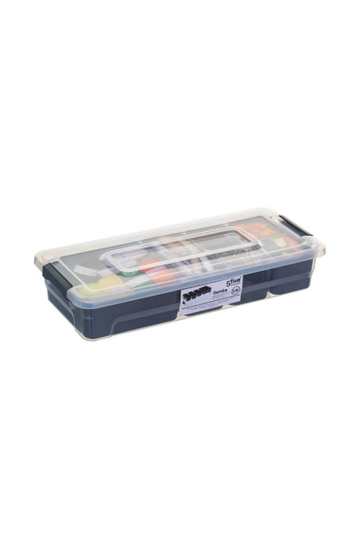 5five Simple Smart Cutie de depozitare Haza, compartimentată, plastic, 2,5 li...