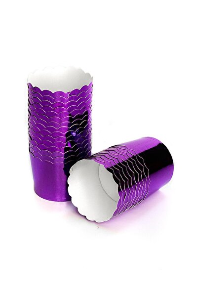 Pastaland Cupcake/Muffin/Suffle Cake Capsule Bright Purple 25 Pcs