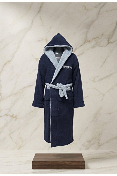 Truva Grup Halat Unisex, Cocolino – Bleumarin – Confort, Protecție și Igienă