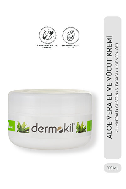Dermokil Doğal Aloe Vera El ve Vücut Bakım Kremi 300 ml