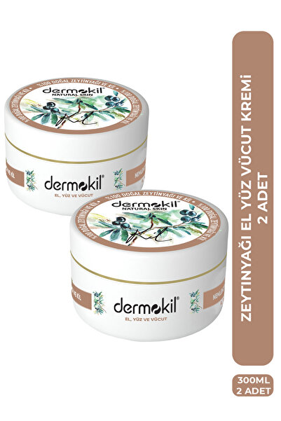 Dermokil Aloe Vera El ve Vücut Bakım Kremi 300 ml 2'li Set