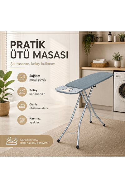 NOKHBA Nk-0110 Starla Renkli Ütü Masası