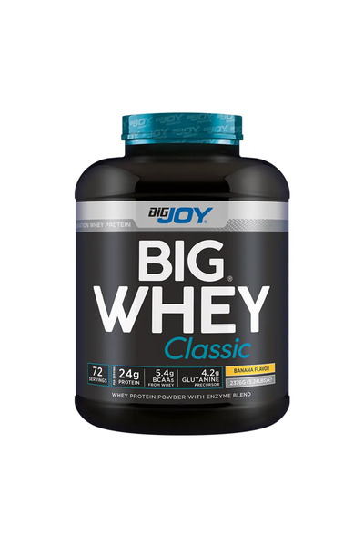 Bigjoy Sports BIGWHEY Whey Protein Classic Muz Aromalı 2376g 72 Servis