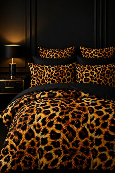 MORE HOME Double Duvet Cover + Pillowcase Without Sheet Digital Printed 3D 3 ...