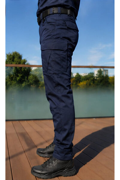 Lion camo Pantaloni tactici „SAS” Navy Blue Jandarmerie, Politie Ripstop