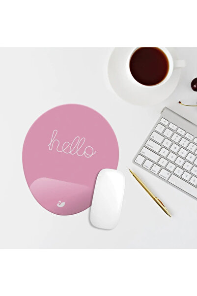 Özer Store Bună ziua Suport pentru încheietura mâinii cu mousepad oval