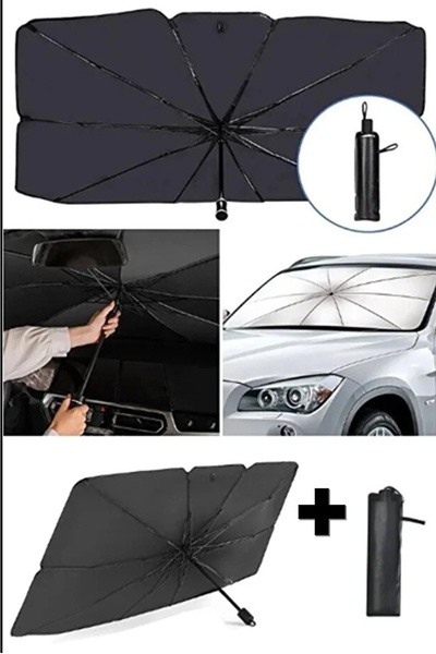 Universal Parasolar pentru geam din față pentru mașină Parasolar pliabil Umbr...