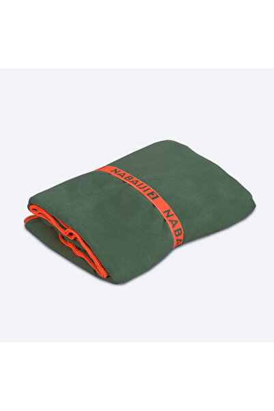 Decathlon Mikrofiber Havlu - XL Boy - Haki - 110 × 175 cm