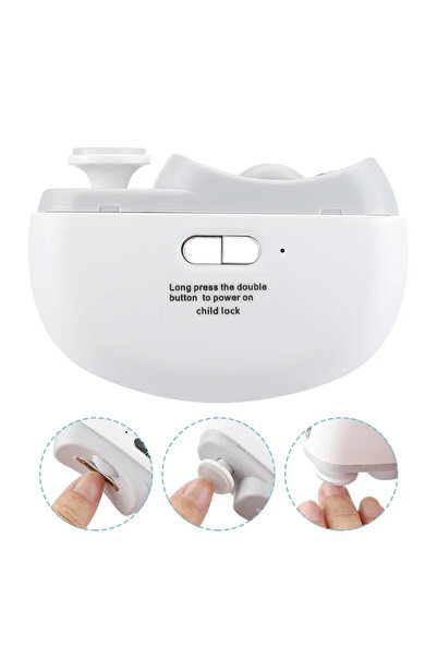 Choice Electric Nail Clipper Grinding and Polishing with Light Automatic Nail...