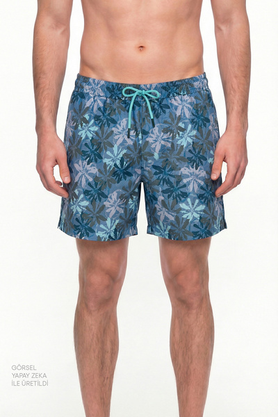 Penti Ανδρικό σορτς κολύμβησης Calm Floral