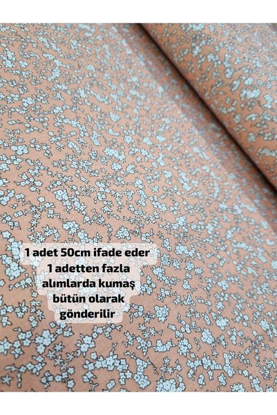 daisy star Ύφασμα ποπλίνα (φλοράλ μοτίβο 50 x 170)