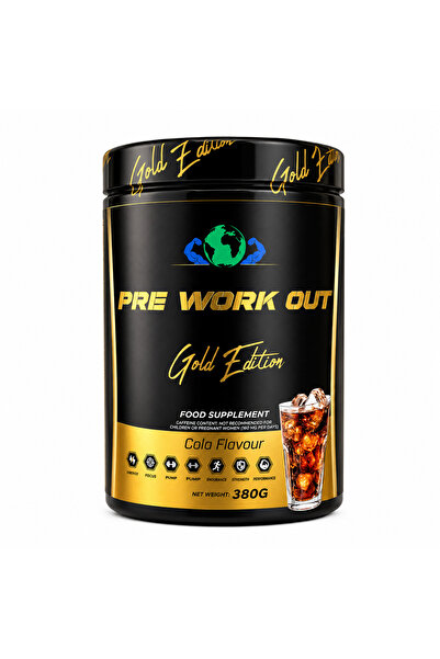 Gold Edition Nutrition قولد اديشن بري ورك اوت بنكهة الكولا 380جم 38 سكوب
