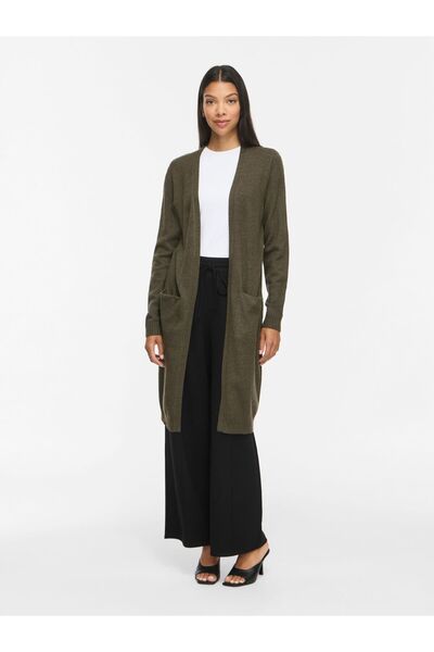 VILA Strickjacke VIRIL Longline