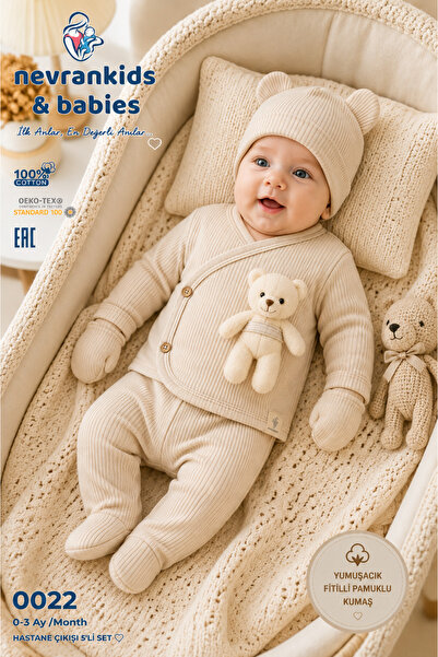 nevrankids Hastane Çıkışı 5'li Set (AYICIK HEDİYELİDİR)