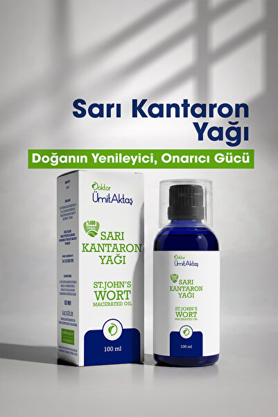 Dr. Ümit Aktaş Sarı Kantoron Yağı 100ml (cam şişede-içilebilir)