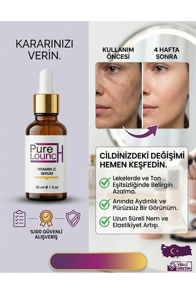 Pure Lounch C Vitamin Serum 30 ml