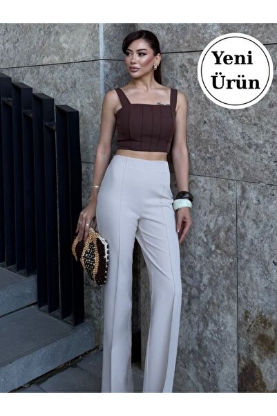 Nadrina Grass Detailed Trousers