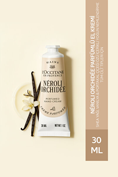 L'Occitane Néroli Orchidée Parfümlü El Kremi, Shea Yağı, Vanilya ve Portakal ...