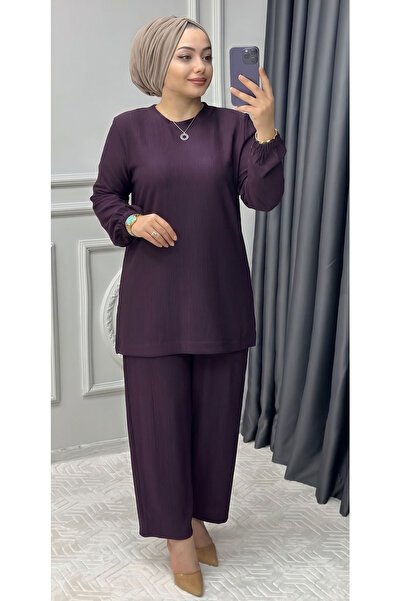 Ebrarengiz Moda SEREN ŞALVARLI KADIN TAKIM