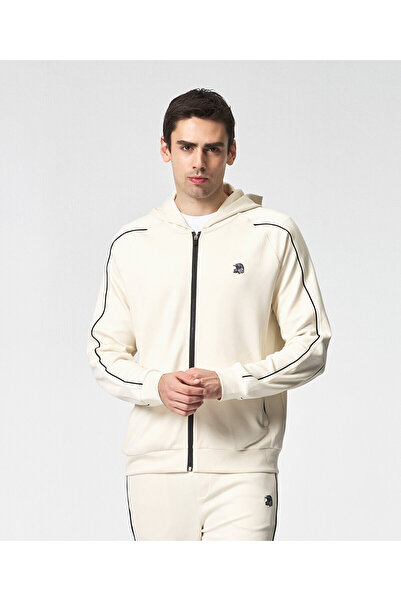 Kartal Yuvası BEŞİKTAŞ ERKEK FERMUARLI KAPÜŞONLU SWEATSHIRT 7525222T2