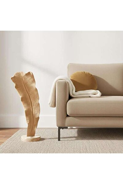 PAN HOME Dylan Teak Wood Decor Sculpture 28x26x87cm - Natural