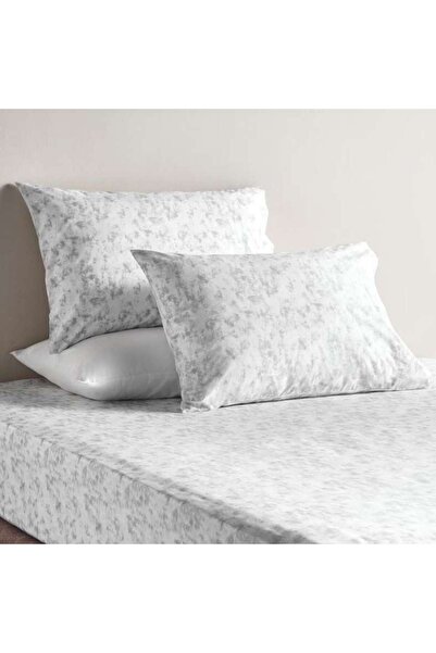 PAN HOME Rf Classic Clara Printed 3-piece Queen Fitted Sheet 160x200+33cm - Grey