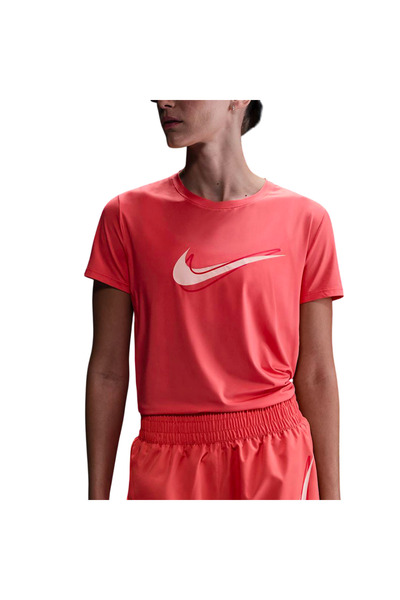 Nike Tricou de alergare pentru femei One Swoosh SS 2025 - Portocaliu - L