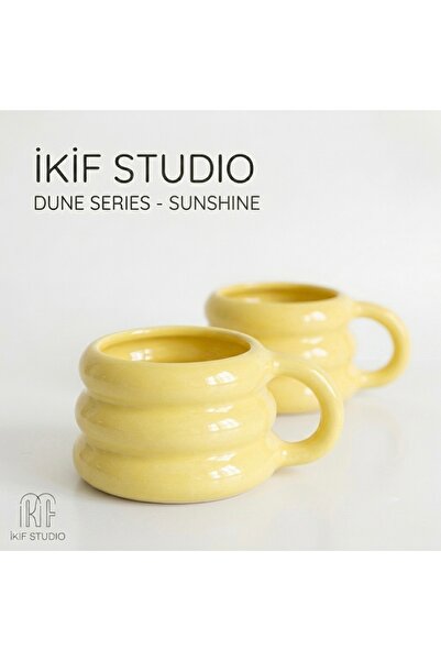 ikifstudio Bulut El Yapımı Seramik Kupa