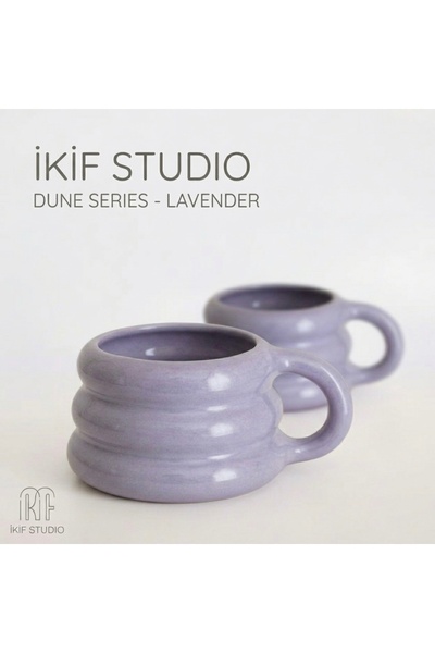 ikifstudio Bulut El Yapımı Seramik Kupa