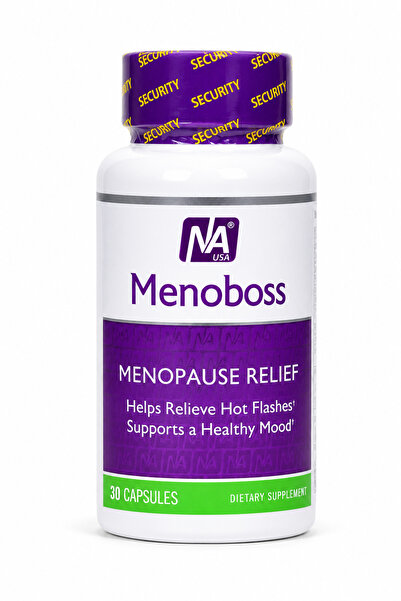 Natrol Menoboss 30 Kapsül | Kadınlara Özel Bitkisel Destek