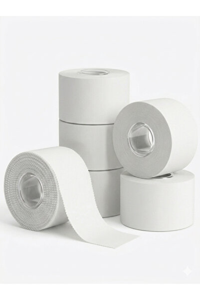 BiaTape Rigid Fixation Adhesive Athlete Bandage 3.8cm X 10 Meters White Athlete Support Band