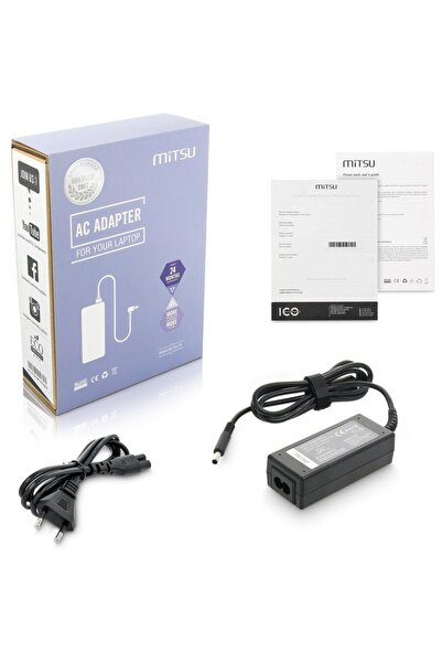 MITSU Încărcător laptop 19.5V 2.31A (4.5x3.0 pini) - Compatibil cu seria Dell...