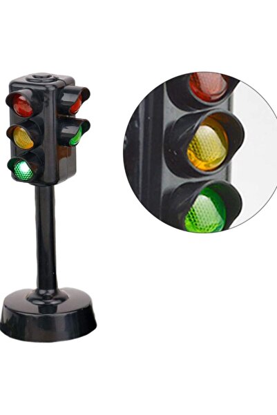 TOYFEST Sesli Ve Işıklı Trafik Lambası - 14 cm