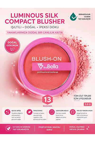 Utah Allık - Lisa Bella Blush-on 13 8680789382003