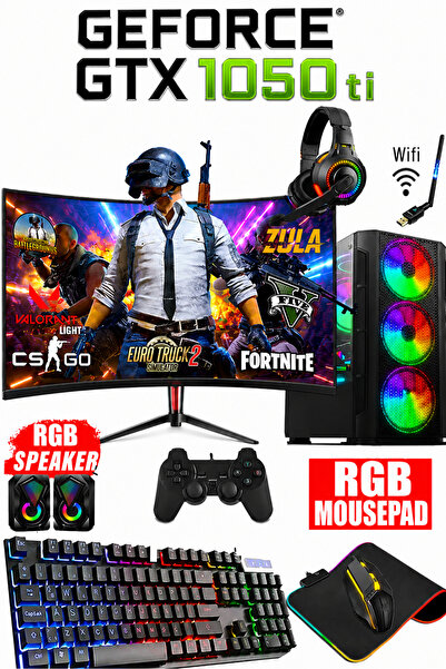 Dmc N36x (PUBG,GTA 5) I5-2400,16gb,256gb Ssd,500gb Hdd,gtx1050ti,23,8 Oyuncu ...