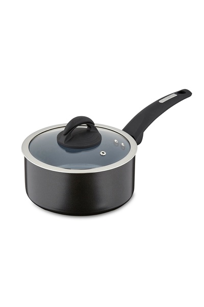 Tower Cerasure 20cm Ceramic Non-Stick Saucepan with Glass Lid, PFAS Free, Dis...